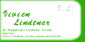 vivien lindtner business card